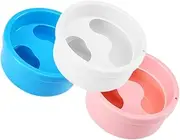 HONMEET Nail Bowl Soak Set of 3 Gel Polish Remover Bowls Manicure Bowls Nail Salon Supplies