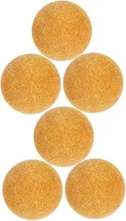 Kisangel 6Pcs Table Soccer Balls Replacement Foosball Balls Mini Footballs for Standard Tabletop Games for Parties Competitions and Decorations