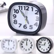 Silent Clocks Bedside Clocks Battery Small Quartz Alarm Clock No Tick Snooze New