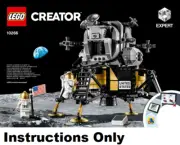 LEGO INSTRUCTIONS ONLY APOLLO 11 LANDER 10266 New from set book manual