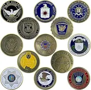 St. Michael Challenge Coin United States Police Officer Challenge Coin 13 Coins