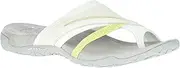 [MERRELL] Women's Terran Post II Sandal, White, 9 M US