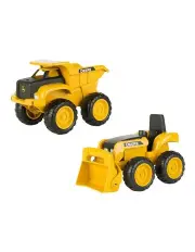 [John Deere] Sandbox Kids Dump Truck w/ Tractor Loader Play/Toys/ 15cm 18months+ Yellow