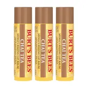 3 x Burt's Bees Chai Tea Lip Balm 4.25g