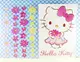 【震撼精品百貨】Hello Kitty 凱蒂貓~KITTY貼紙-雙面貼紙-花