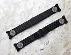 Skull Engraved Black Stainless Steel Band for Fitbit Ionic Smartwatch B-SC2