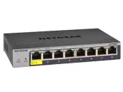 Netgear GS108T 8-Port Gigabit Ethernet Smart Managed Switch GS108T-300AUS