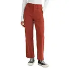 Levi's Women's Surplus High Rise Straight Leg Pants in Burnt Henna Twill, 28