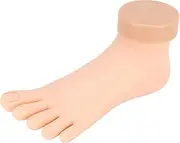 Suesacy Practice Foot Model Flexible Movable Soft Fake Foot Tool for Nail Art Train