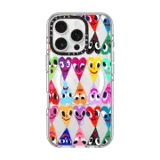 iPhone 16 Pro Clear Case MagSafe Compatible Heart 2 heart