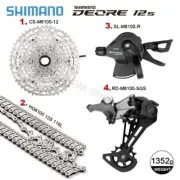 New Shimano Deore M6100 12 Speed Drivetrain Groupset 51T MTB Micro Spline (OE)
