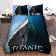 v3469 Bed Sheets Titanic The Unsinkable Ship Split Artwork Duvet Cover Set Home Textiles Bed Sheets IU3469
