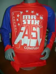 MR STIX OLD SCHOOL BIKE JERSEY CLASSIC BMX JERSEY RACE BIKE SHIRT BMX VINTAGE M