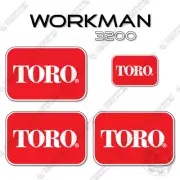 Fits Toro Workman 3200 Decal Kit Utility Vehicle - 7 YEAR OUTDOOR 3M VINYL!