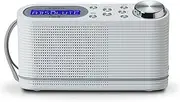 Roberts Radio Play10 DAB/DAB+/FM Digital Radio with Simple Presets - White