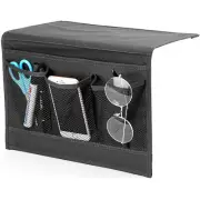 Bedside Caddy Storage Organizer Remote Control Holder Bag Pocket Couch Sofa