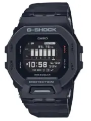 New Casio G-SHOCK Move GBD200-1 Square Case Black Digital Watch