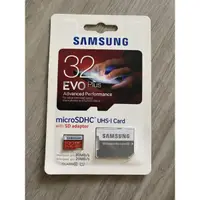 在飛比找蝦皮購物優惠-三星 【EVO Plus】microSDHC  32GB80