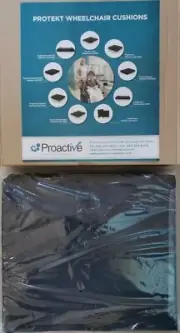 Proactive Protekt Gel Wheelchair Chair Cushion 20" x 18" x 2” NEW
