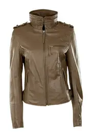 Solitaire Leather Jacket--WIS-4741.2920
