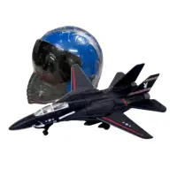 在飛比找momo購物網優惠-【4D MASTER】立體拼組模型 戰鬥機系列BLACK B