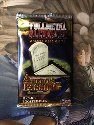 Fullmetal Alchemist "A Hero's Passing" 11-Card Sealed Booster Pack X1