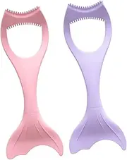 Vaguelly 2Pcs Reusable Silicone Eyeliner Applicators Makeup Aid Tools for Precise Eye Makeup Application Comfortable Easy to Clean Design for Go Use