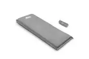 Weisshorn Single Self Inflating Mattress - Grey Camping Roll Up Mat With Carry Bag