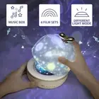 【Upgraded】LED Light Projector Starry Sky Romantic Rotating Music Lamp kids Gift