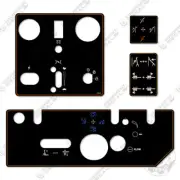 Fits Ditch Witch JT520 Control Decal Kit - 7 YEAR SCRATCH-PROOF 3M VINYL!