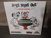 Dogs Night Out Poker School 2 Board Games Out Card 5 Ball Poker Learn Play Wins