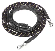 Oregon Draw Running Reins Horse Training Black Full