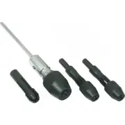 3 Drill Bit Adapter Chucks Jewelers Tool Workbench Workshop Craft Hobby Tools