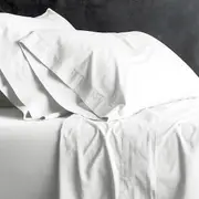 Park Avenue European Vintage Washed Cotton Sheet sets Double White