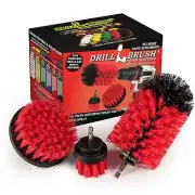 Outdoor Cleaning Drill Brushes - Garage Drill Brush Kit