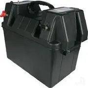 OEX Plastic Battery Box with Power Outlets 340 x 200 x 200 mm