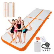Advwin 3m Air Track Inflatable Gymnastics Mat for Home/Gym/Tumble/Outdoor/Cheerleading/Yoga/Water