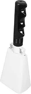 NULYLU Cowbell Percussion Drum Supplies Music Supply Instrument Performance Cowbell Shaking Cowbell Metal Cowbell Musical Instrument Hand Bell Instrument Drum Accessory Music Supplies