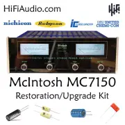 McIntosh MC7150 amp amplifier rebuild restoration recap service kit repair
