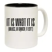 It Is What It Is Unless Of Course It Isnt Mug Cup