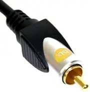 3m ISIX 4mm Thick Composite Video Digital Audio Cable Single RCA Plug IHT6503