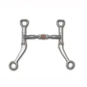 Myler Stainless Steel Horse Equine MB 03 Flat Shank Comfort Snaffle 5" Bit
