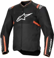 Alpinestars T-Sps Air V2, textile jacket , color: Black/Neon-Red , size: 3XL