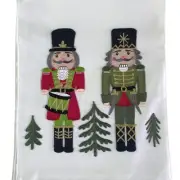 Sleigh Bistro Christmas Nutcracker Table Runner, Red Green & White, 13 x 70
