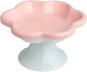 AIMALL 5.9x3.38 Inch Ceramic Cat Bowl, Anti-Knock Pet Food and Water Bowl with Elevated Design, Non-Slip Base, and Smooth Finish for Cats and Small Pets