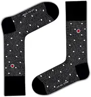 [Love Sock Company] fun colorful funky patterned organic cotton men's dress socks