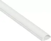 2x1in D-Line White TV Cable Raceway On-Wall Cord Cover | 39 Inch Large Paintable