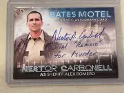 2015 BATES MOTEL Season 1 Autograph Nestor Carbonell as Alex Romero - inscribed