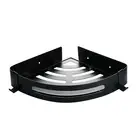 Bath Rack Shower Supplies Semi-curved Corner Shelf Caddy with Easy Installation
