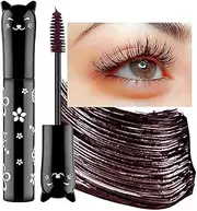 Brown Mascara Lashes Waterproof Fast Dry Eyelashes Eye Makeup Volumizing Lengthening Defining Curling Multiplying Buildable Formula